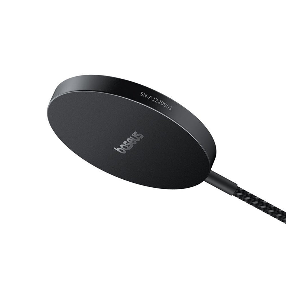 Baseus Simple Mini4 Air langaton verkkolaturi, 15W, 1.67A, Musta P10278200111-00