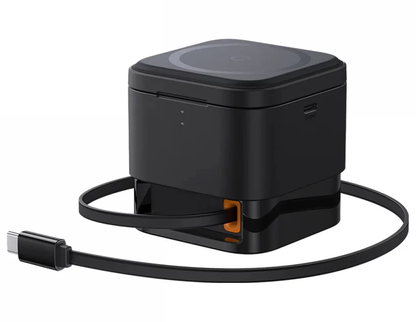 Baseus MagPro 3-in-1 langaton USB-C-verkkolaturi, 25 W, 1 x USB-C, musta P10264100123-01
