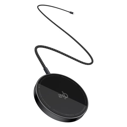 Baseus Simple Mini4 Air langaton verkkolaturi, 15W, 1.67A, Musta P10278200111-00