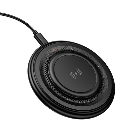 Langaton Borofone BQ40 Crown -verkkolaturi, 15W, 1.67A, Musta