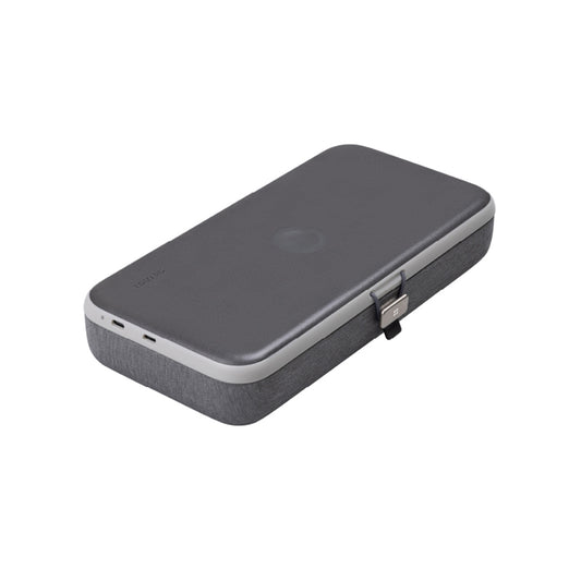 Edizard PowerCube 3in1 langaton verkkolaturi, 65W, 3.25A, 1 x USB-C, Harmaa