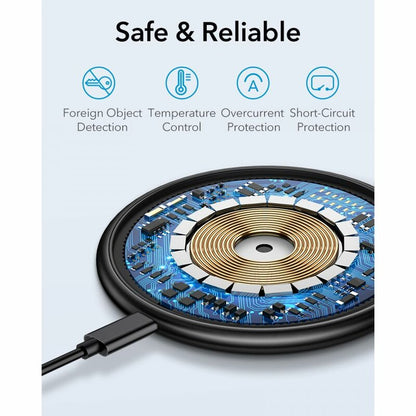 ESR Halolock langaton verkkolaturi, 10W, 1.1A, Sininen