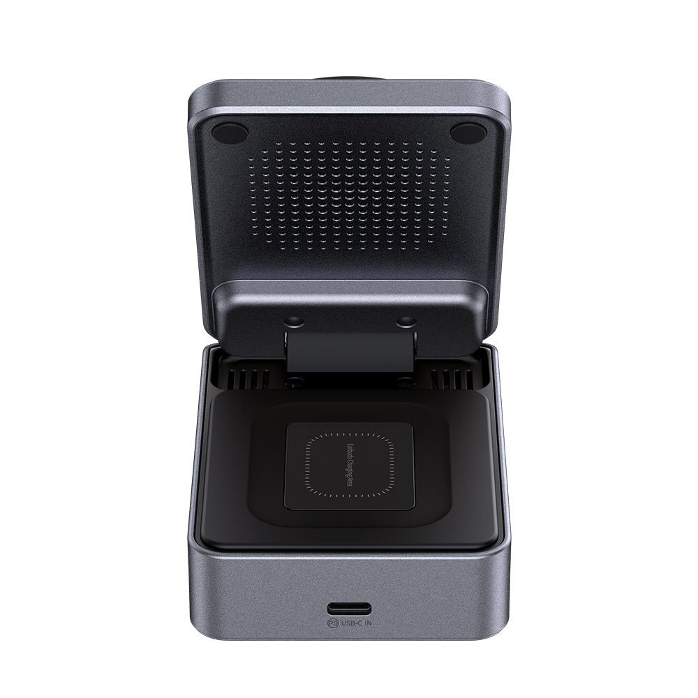 Langaton McDodo CH-5192 3in1 -verkkolaturi, 22.5W, 1.67A, Harmaa