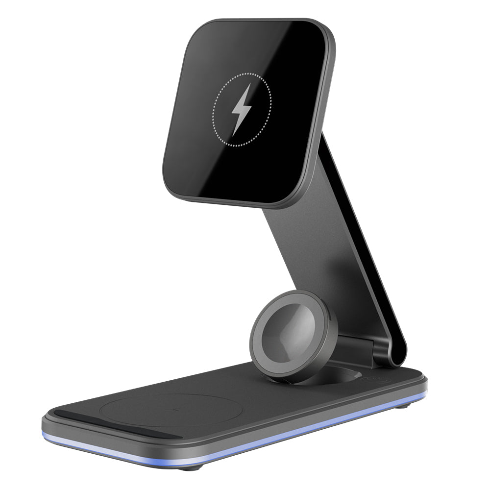 Proove Energy Fold 3in1 Wireless Network Charger, 15W, 1.67A, Black WSEF15010001