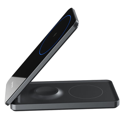 Proove Metal Edge 3in1 Wireless Network Charger, 15W, 1.67A, Gray WSME15010003