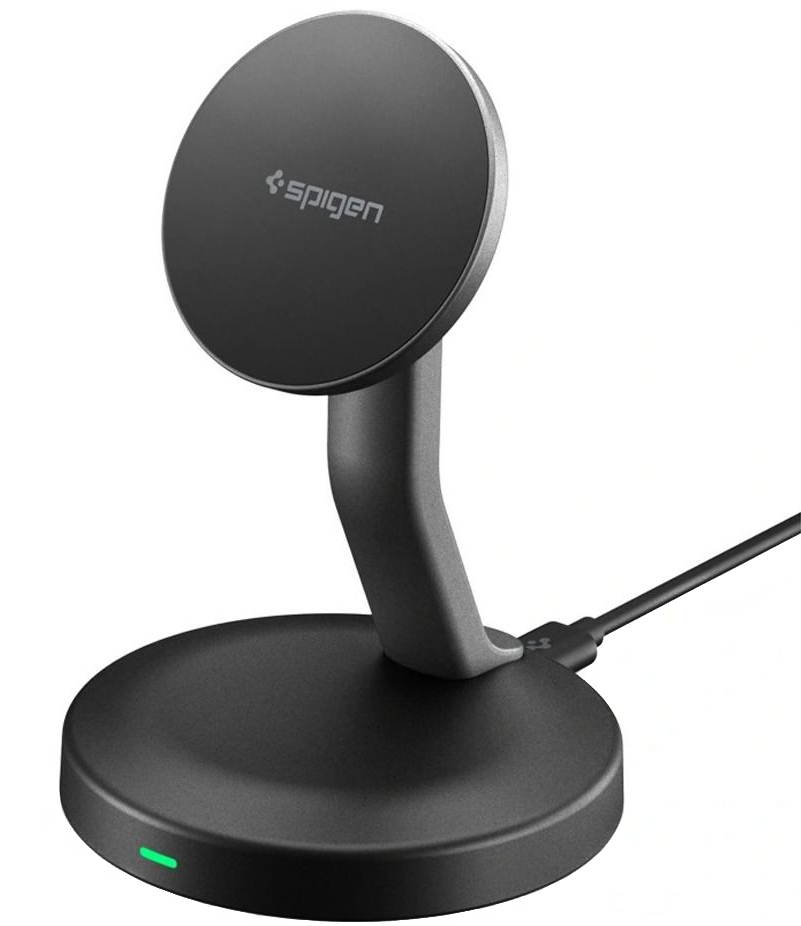 Spigen EF151MS Langaton Verkkolaturi, 15W, 1.67A, Musta