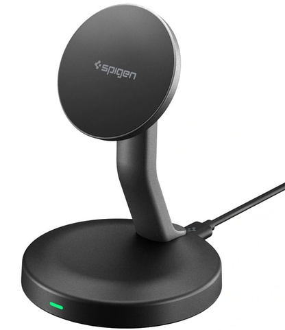 Spigen EF151MS Langaton Verkkolaturi, 15W, 1.67A, Musta