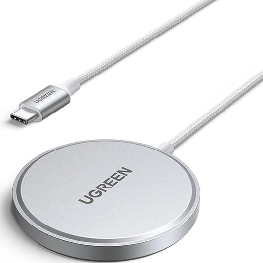 UGREEN W703 Langaton Verkkolaturi, 15W, 1.67A, Valkoinen