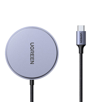 UGREEN W703 Langaton Verkkolaturi, 15W, 1.67A, Musta