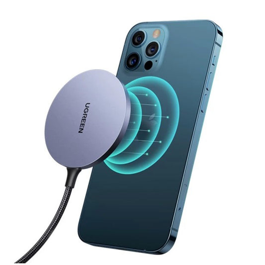 UGREEN CD245 Langaton Verkkolaturi, 15W, 1.67A, Harmaa