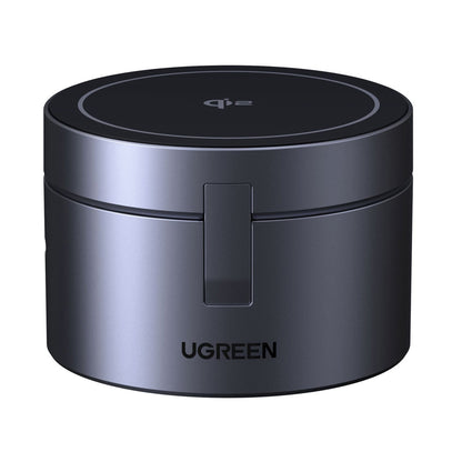 UGREEN W712 (65148) 3in1, 25W, 1.67A, Harmaa langaton verkkolaturi