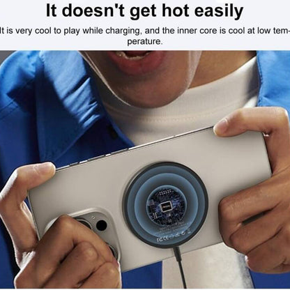 Yesido DS21 langaton verkkolaturi, 15W, 1.67A, Musta