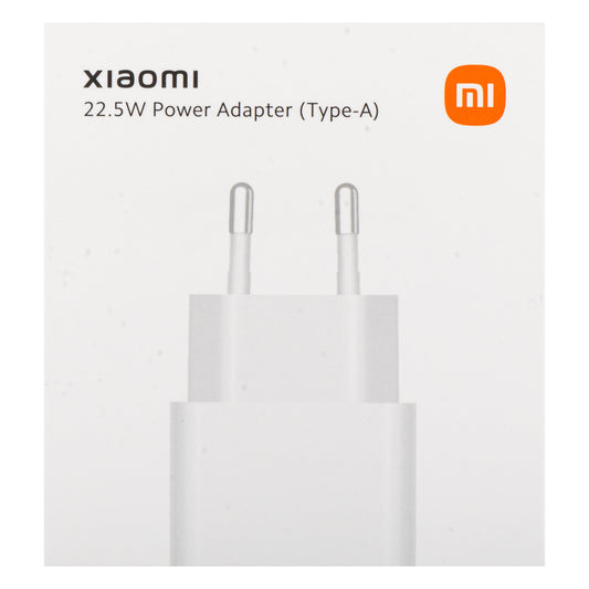 Xiaomi-verkkolaturi, 22.5W, 3A, 1 x USB-A, Valkoinen BHR7757EU