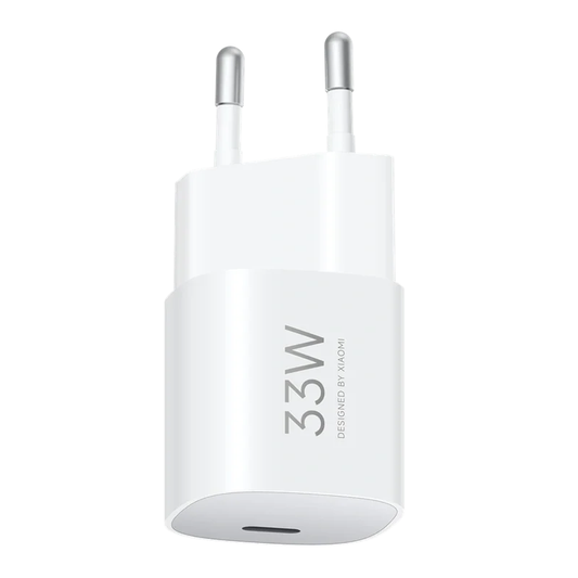 Xiaomi verkkolaturi, 33W, 1 x USB-C, Valkoinen BHR087LEU
