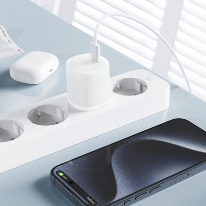 XO Design L150 Verkkolaturi, 30W, 3A, 1 x USB-C, Valkoinen
