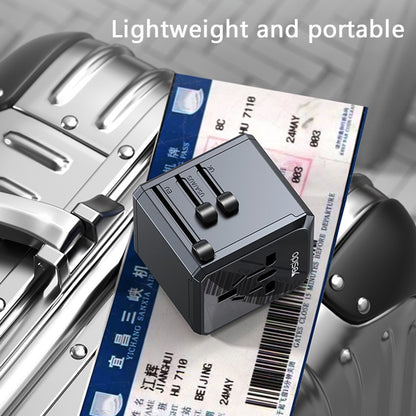 Yesido MC24 Travel -verkkolaturi, 20W, 3A, 3 x USB-A - 1 x USB-C, Musta