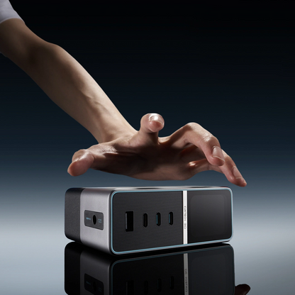Cuktech TA3005U -latausasema, 300W, 1 x DC - 1 x USB-A - 3 x USB-C, harmaa