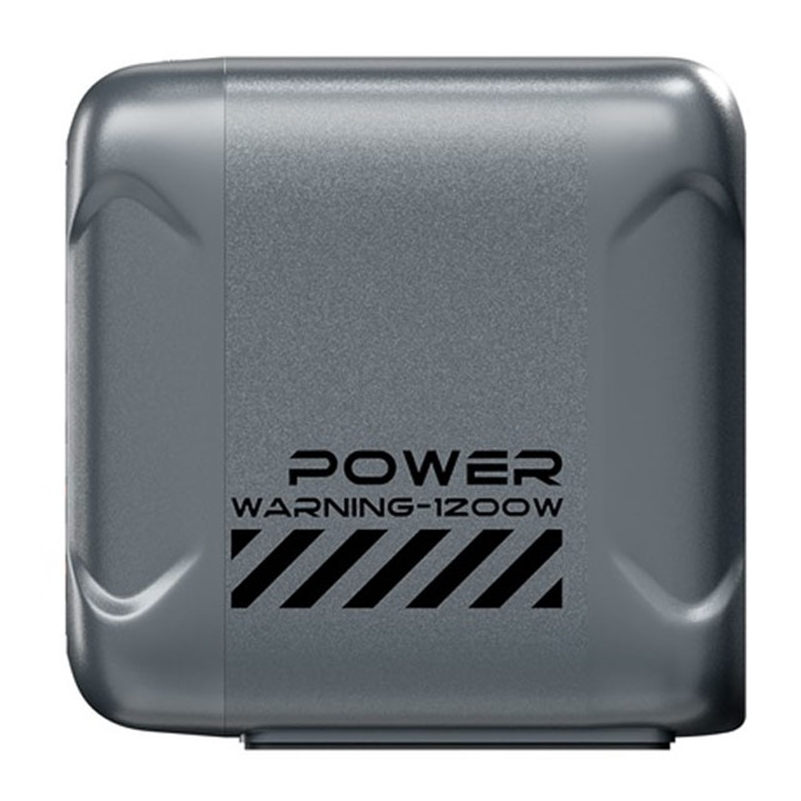 OEM-asemalaturi BK-127D laturi, 280W, 5A, 4 x USB-A - 8 x USB-C, Harmaa