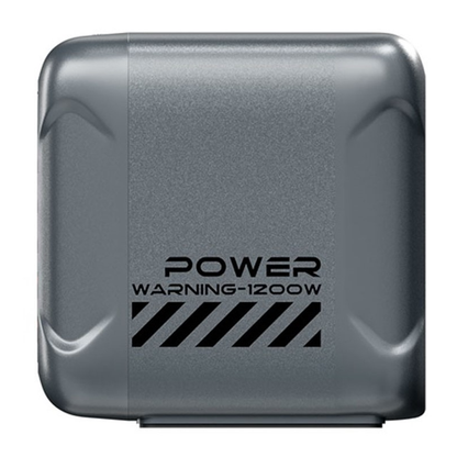OEM-asemalaturi BK-127D laturi, 280W, 5A, 4 x USB-A - 8 x USB-C, Harmaa