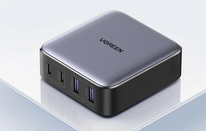 UGREEN CD327 Nexode Charging Station, 65W, 3.25A, 2 x USB-A - 2 x USB-C, Black