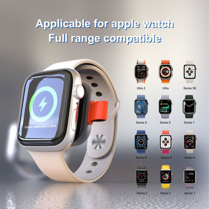 Langaton Lito LC03 -laturi Apple Watch Seriesille, Valkoinen