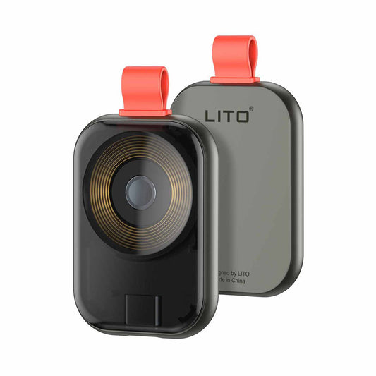 Langaton Lito LC03 -laturi Apple Watch Seriesille, Musta