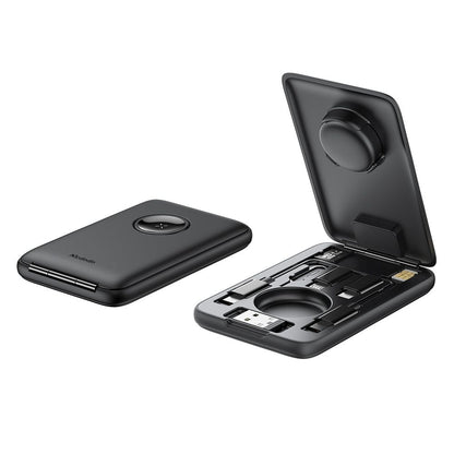 Langaton laturi McDodo CH-2440 8in1 Apple Watch Seriesille, Musta