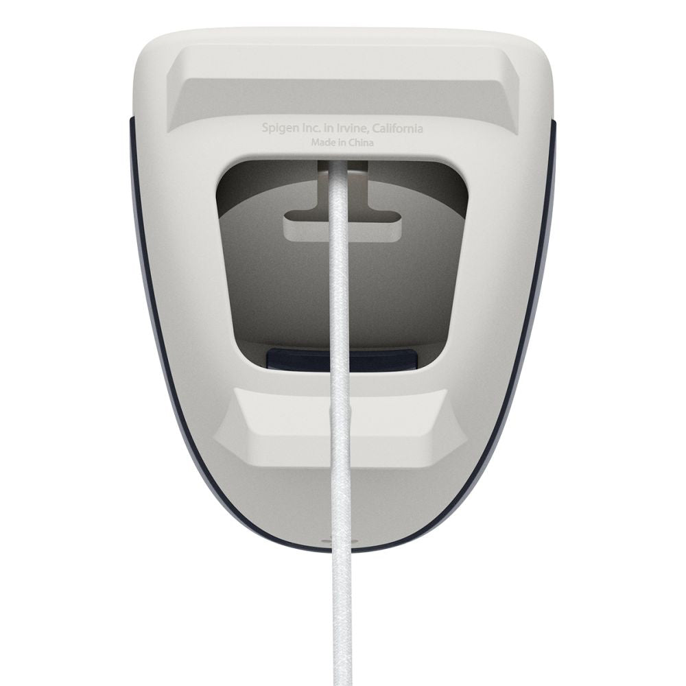 Spigen C1 Classic -teline Apple Watch -sarjan langattomalle laturille, Harmaa AMP09340