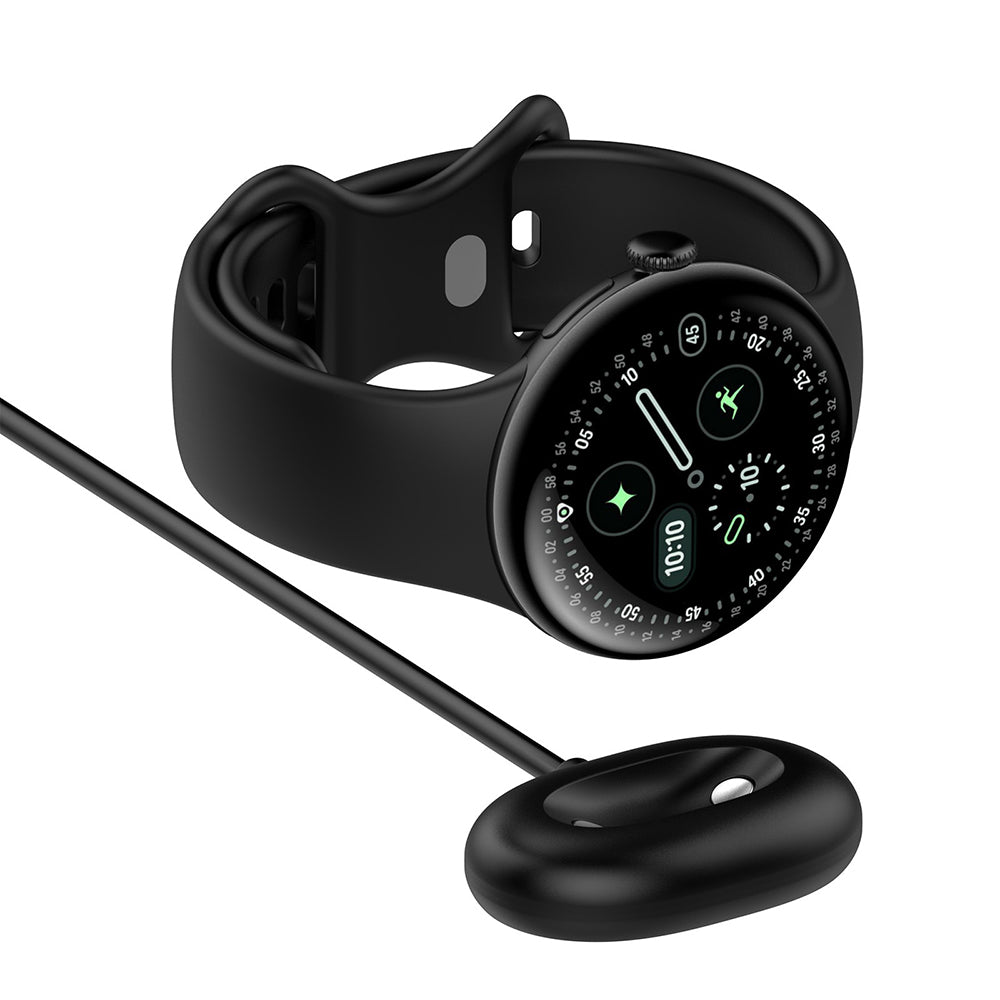 Langaton laturi Techsuit THPX Google Pixel Watch 4 -sarjalle, Valkoinen