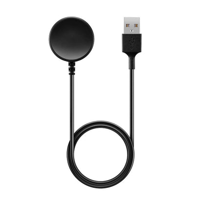 Langaton Techsuit TSC11 -laturi Samsung Galaxy Watch -sarjalle, USB-A, Musta