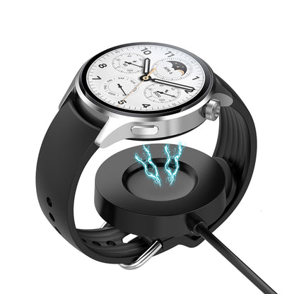 Langaton Techsuit TXC6 -laturi Xiaomi Watch S1 Prolle, USB-A, Musta