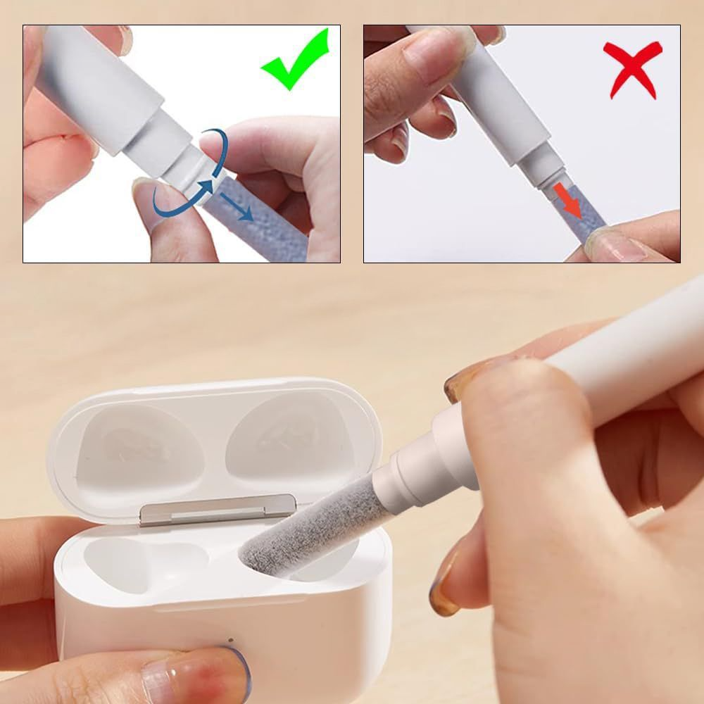 Tech-Protect CS02 puhdistusväline, 3in1, Valkoinen