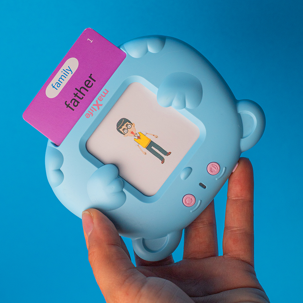 MaXlife MXLD-100 Educational Toy for Learning English Words, Blue