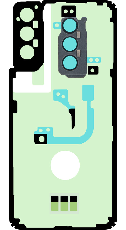 Liimaussarja Samsung Galaxy S21+ 5G G996 Akkukannen, Service Pack GH82-24565A