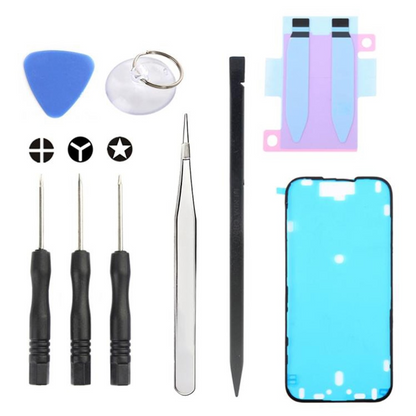 Jiafa JF-8162 -korjaussarja Apple iPhone 16 -akun vaihtoon, 9-in-1