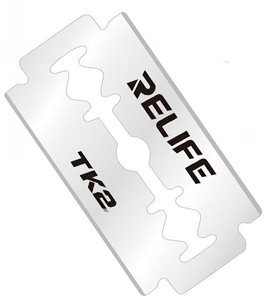 Relife TK2 -varaterä liimanpoistotyökaluun, 200 kappaleen setti