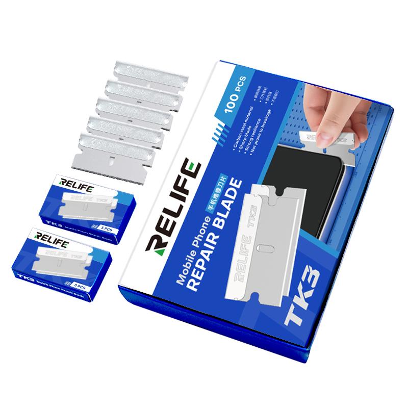 Relife TK3 varaosa UV/OCA-liimanpoistotyökaluun, 100 kappaleen setti