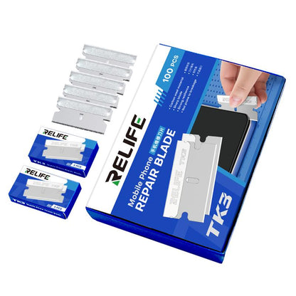 Relife TK3 varaosa UV/OCA-liimanpoistotyökaluun, 100 kappaleen setti