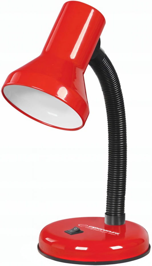 Esperanza Alatair ELD108R -pöytälamppu, 12W, punainen