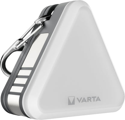 Varta Magnetic Safety Light LED-avaimenperävalaisin, 25lm, hopea