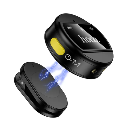 HOCO L22 -mikrofoni, USB-C / Lightning, 2 kappaleen setti, Musta