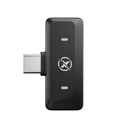 Lavaliera XO Design MC15 Dual, USB-C / Lightning, 2 kappaleen setti, Musta