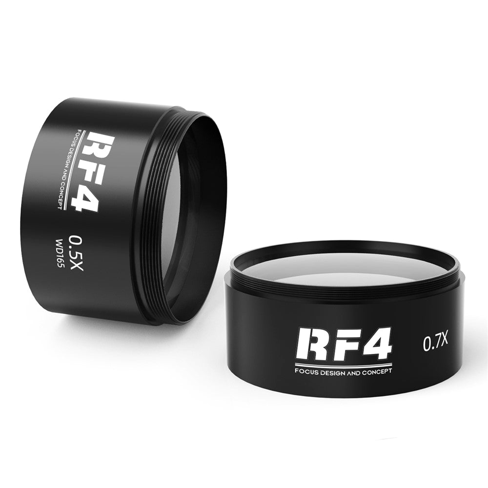 RF4 mikroskoopin linssi, 0,7x