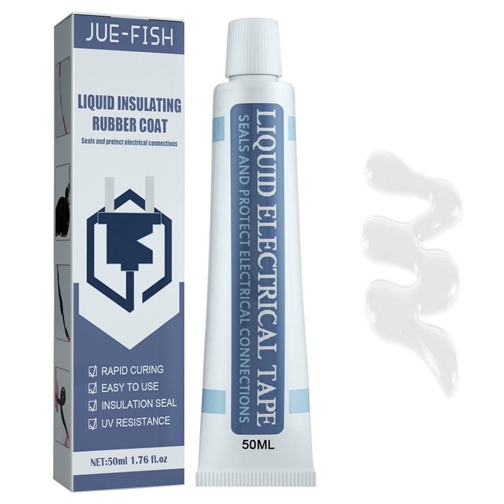 Kaapelieristysneste / Jue-Fish-reitit, 50 ml, valkoinen