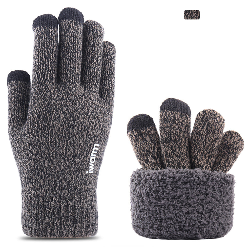 Talvikosketusnäppylät Iwarm ST0005, Koko 21cm, Harmaa
