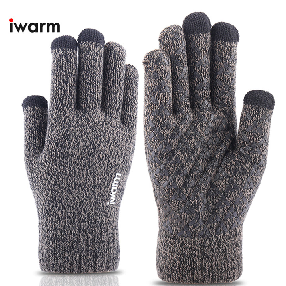 Talvikosketusnäppylät Iwarm ST0005, Koko 21cm, Harmaa