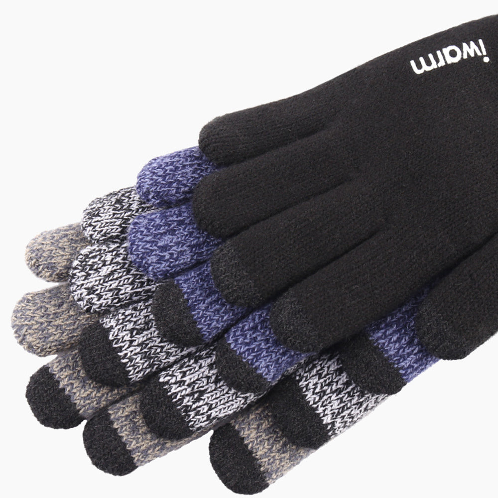 Talvikosketusnäppylät Iwarm ST0005, Koko 21cm, Harmaa