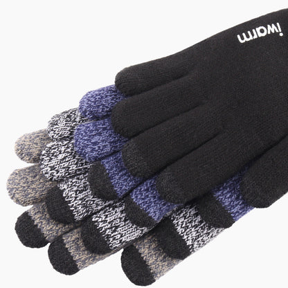Talvikosketusnäppylät Iwarm ST0005, Koko 21cm, Harmaa