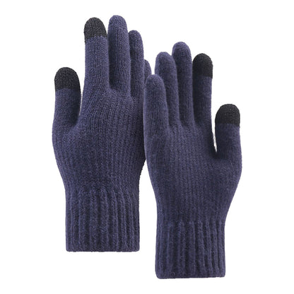 Unisex-tuntokäsineet Techsuit ST0012, koko 22 cm, laivastonsininen