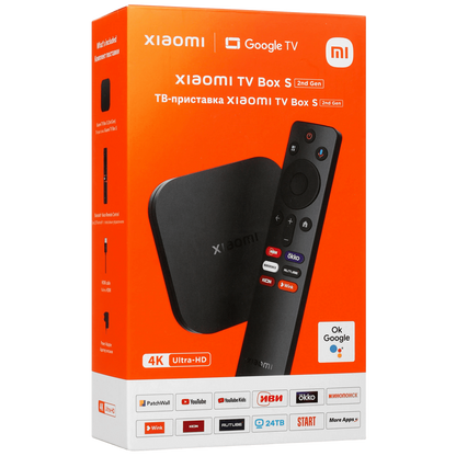 Mediasoitin Xiaomi Mi TV Box S, Wi-Fi, 4K, HDR10+, Gen 2 PFJ4151EU